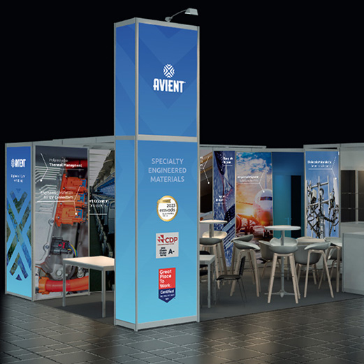 Avient Booth at Fakuma 2024