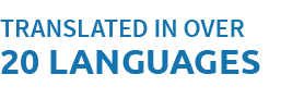 Translated in over 20 languages 